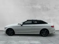 Gebraucht Mercedes C180 AMG line 156 PS (114 kW) 2020 Weiß Cabrio