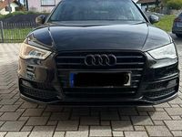 Brugt Audi A3 S-Line 125 HK (91 kW) 2016 Sort Sedan