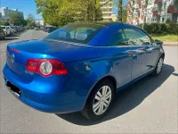 Second-hand VW Eos 140 CP (102 kW) 2010 Albastru Cabrio