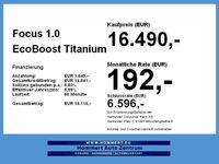 Gebraucht Ford Focus Titanium 125 PS (91 kW) 2023 Polarsilber (metallic) Limousine