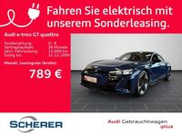 Gebraucht Audi e-tron GT quattro Ambiente 350 kW (476 PS) 2023 Ascariblau metallic (metallic) Limousine