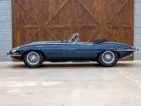 Gebraucht Jaguar E-Type 265 PS (194 kW) 1963 Opalescent dark blue Cabrio
