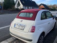 Gebraucht Fiat 500 Lounge 101 PS (74 kW) 2011 Weiß Cabrio