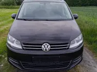 Gebraucht VW Sharan 150 PS (110 kW) 2017 Schwarz Van / Kleinbus