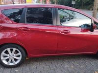 Second-hand Nissan Note Acenta 98 CP (72 kW) 2016 Roșu Hatchback