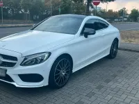 Gebraucht Mercedes C250 AMG line 211 PS (155 kW) 2016 Weiß Coupé