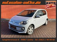 Gebraucht VW up! move up! 75 PS (55 kW) 2012 Pool blau Kleinwagen