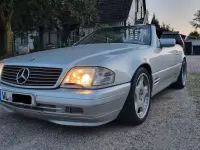 Gebraucht Mercedes SL500 320 PS (235 kW) 1997 Silber Cabrio