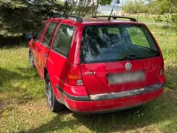 Brugt VW Golf IV 55 HK (40 kW) 2002 Rød Stationcar