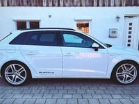 gebraucht Audi A3 2.0 TDI S tronic quattro S line Sportb./LED