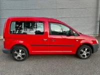 Gebraucht VW Caddy Life 80 PS (58 kW) 2009 Rot Van / Kleinbus