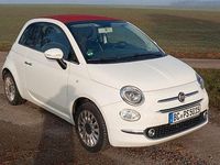 Gebraucht Fiat 500C Lounge 69 PS (50 kW) 2016 Weiß Cabrio