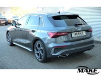 Używany Audi A3 S-Line 150 KM (110 kW) 2022 Szary Sedan/Limuzyna