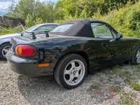 Usata Mazda MX5 110 CV (80 kW) 2000 Nero Cabrio