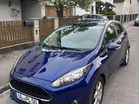 Gebraucht Ford Fiesta SYNC Edition 101 PS (74 kW) 2016 Blau Kleinwagen