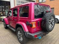 Gebraucht Jeep Wrangler Unlimited Sahara 272 PS (200 kW) 2022 Violett SUV