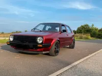 Gebraucht VW Golf III 1991 Rot Kleinwagen