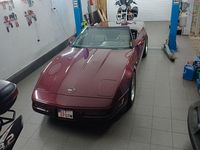 Gebraucht Corvette C4 306 PS (225 kW) 1993 Rot Cabrio
