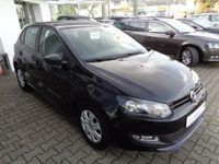Gebraucht VW Polo 60 PS (44 kW) 2012 Schwarz Kleinwagen
