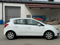 Gebraucht Opel Corsa 81 PS (59 kW) 2009 Weiß Kleinwagen
