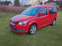 Gebraucht VW Caddy 105 PS (77 kW) 2012 Rot Van / Kleinbus