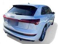 Gebraucht Audi e-tron S-Line 300 kW (408 PS) 2020 Gletscherweiß metallic SUV