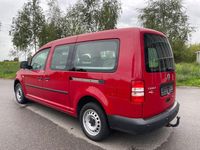 Usata VW Caddy 109 CV (80 kW) 2015 Rosso Monovolume