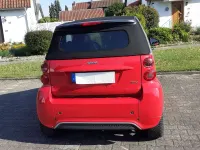 Gebraucht Smart ForTwo Cabrio 71 PS (52 kW) 2013 Rot Cabrio