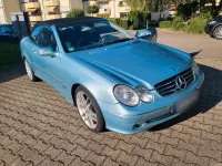 Gebraucht Mercedes CLK200 163 PS (119 kW) 2003 Blau Cabrio