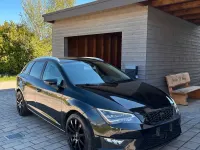 Usata Seat Leon FR 150 CV (110 kW) 2014 Nero Station wagon