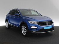 Gebraucht VW T-Roc Sport 150 PS (110 kW) 2021 Blau / ravennablau SUV