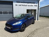 Gebraucht Ford Fiesta Trend 101 PS (74 kW) 2016 Blau Limousine