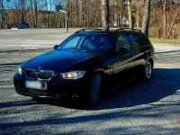Gebraucht BMW 320 177 PS (130 kW) 2008 Schwarz Kombi