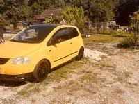 Gebraucht VW Fox 54 PS (39 kW) 2007 Gelb Kleinwagen
