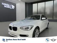 Gebraucht BMW 116 Advantage 136 PS (100 kW) 2013 Weiss / mineralweiss (metallic) Kleinwagen