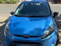 Gebraucht Ford Fiesta 60 PS (44 kW) 2009 Blau Kleinwagen