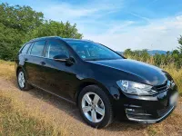 Gebraucht VW Golf VII Highline 140 PS (102 kW) 2014 Schwarz Kombi