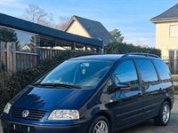 Gebraucht VW Sharan 116 PS (85 kW) 2002 Blau Van / Kleinbus