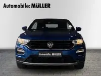 Gebraucht VW T-Roc Cabriolet 110 PS (80 kW) 2021 Blau Cabrio