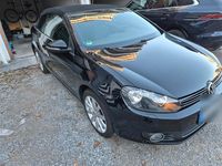 Gebraucht VW Golf Cabriolet 105 PS (77 kW) 2012 Schwarz Cabrio