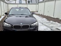 Gebraucht BMW 116 Advantage 109 PS (80 kW) 2015 Schwarz Kleinwagen
