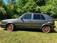 Gebraucht VW Golf II GTD 80 PS (58 kW) 1990 Grau Kleinwagen