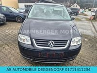 Gebraucht VW Touran Trendline 105 PS (77 kW) 2004 Schwarz Van / Kleinbus