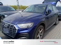 Gebraucht Audi Q5 Sportback Advanced Plus 204 PS (150 kW) 2023 Navarrablau metallic SUV