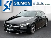 Gebraucht Mercedes A200 AMG line 163 PS (119 kW) 2019 Unilack (schwarz Limousine