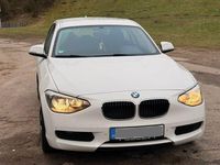 Gebraucht BMW 114 102 PS (75 kW) 2012 Weiß Kleinwagen