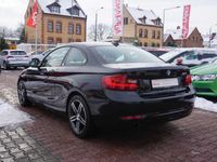 gebraucht BMW 218 2er Reihe d Coupe Sport Line 2-Zonen-Klima Navi Sitzheizung