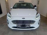 Gebraucht Ford Fiesta Titanium 101 PS (74 kW) 2019 Frostweiß Kleinwagen