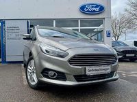 Gebraucht Ford S-MAX Titanium 150 PS (110 kW) 2018 Perlsilber (metallic) Van / Kleinbus