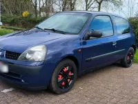Gebraucht Renault Clio II 58 PS (42 kW) 2003 Blau Kleinwagen